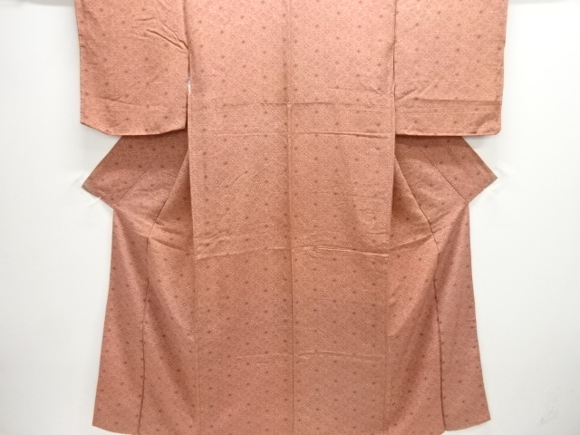 花七宝模様小紋着物